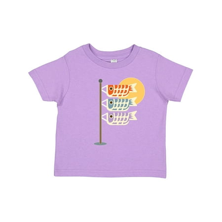 

Inktastic Japanese Carp Fish Flags Gift Toddler Boy or Toddler Girl T-Shirt