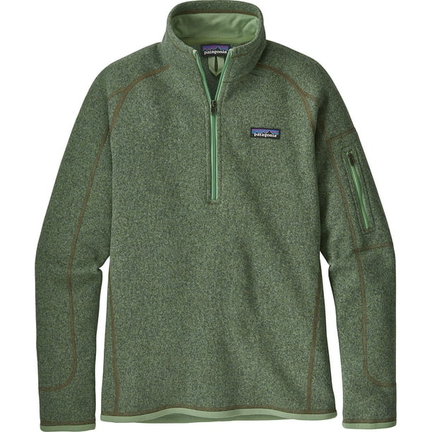 Patagonia - Patagonia Women's Better Sweater Quarter Zip Fleece Jacket ...
