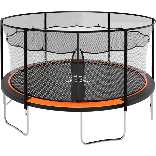 Brincolin Trampolin Doble Red Rudo Familiar 14ft Tumbling Premium