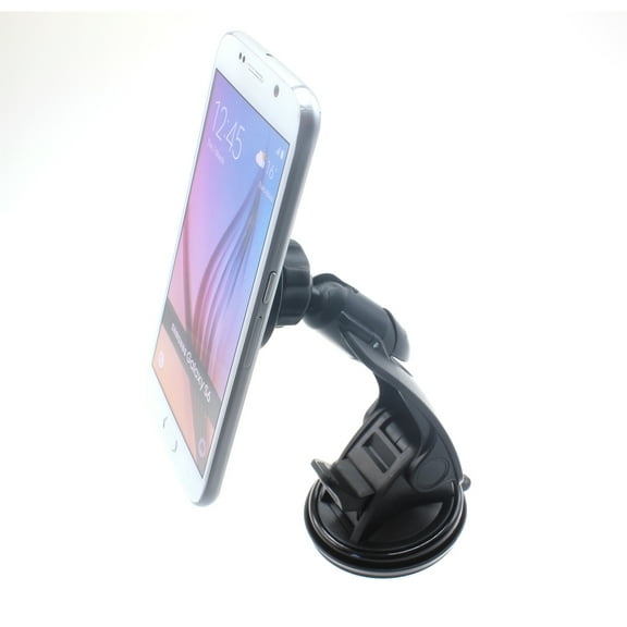 Car Mount for Nokia G90/G100 - Magnetic Holder Dash Windshield Swivel Strong Grip for Nokia G90/G100