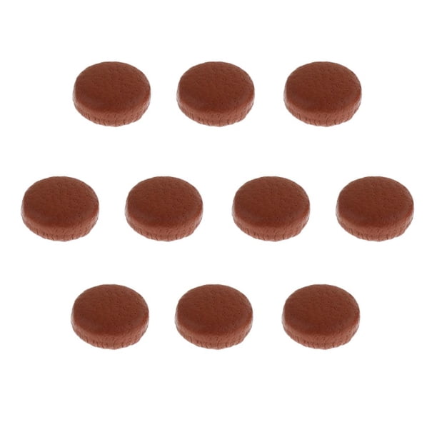 10 almohadillas para saxofón alto soprano para reparación de instrumentos de viento 8.5mm