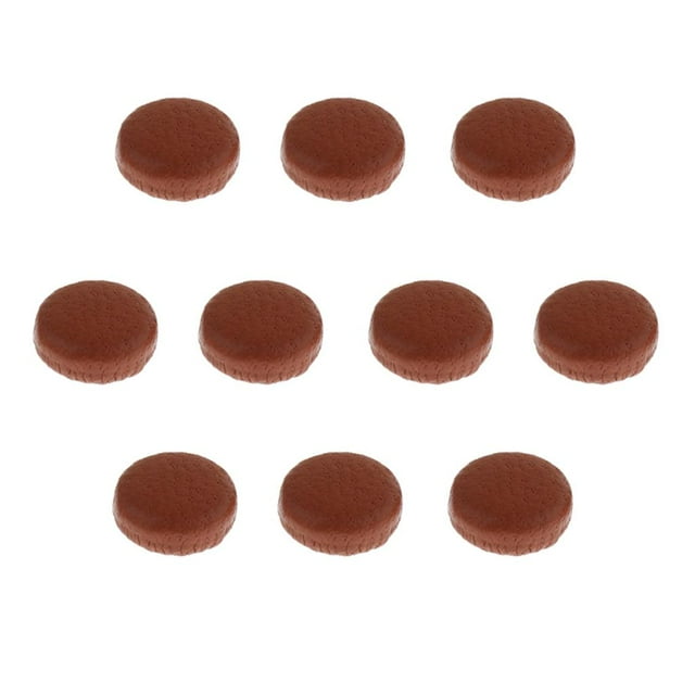 10 almohadillas de repuesto para saxofón, de cuero, para instrumentos de viento. 8.5mm