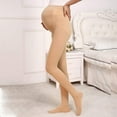 thumbnail image 6 of Magik 320D Pregnant Women Tights Maternity Stockings Velvet Pantyhose U Shape Support (Beige), 6 of 7
