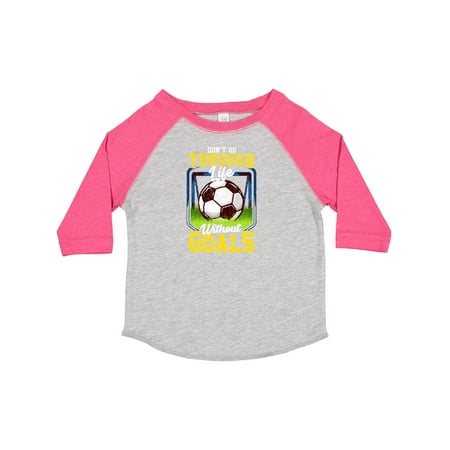 

Inktastic Soccer Funny Goals Gift Toddler Boy or Toddler Girl T-Shirt