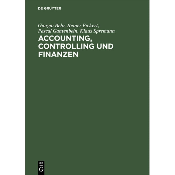 Accounting, Controlling und Finanzen, (Hardcover)