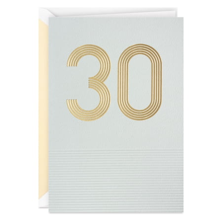 Hallmark Signature 30th Birthday Card (Same Great You)