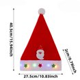 thumbnail image 2 of 2026 Christmas Indoor Home Decor Christmas LED Light Up Santa Hat Elks And Snowman Series, 2 of 4