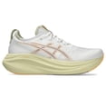 thumbnail image 2 of Zapatilla para correr ASICS Gel-Nimbus 27 para hombre Blanca/Beige - 12.5 US, 2 of 9