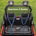 thumbnail image 2 of Hikiddo 12V 10Ah Ride on Toy, 4WD Kids 2-Seater Electric Ride on Car UTV with Remote, Bluetooth - Red, 2 of 8