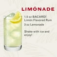 thumbnail image 3 of BACARDI Limon Rum, Gluten Free, 750 mL Bottle, ABV 35%, 3 of 8