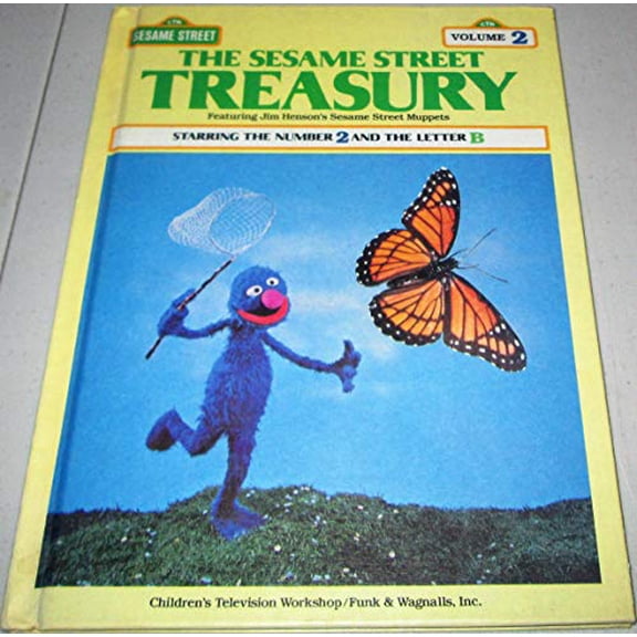 Pre-Owned The Sesame Street Treasury: Featuring Jim Henson's Sesame Street Muppets, Vol. 2 Staring the number 2 and the Letter B, 9780834300545, 0834300540, Hardcover,