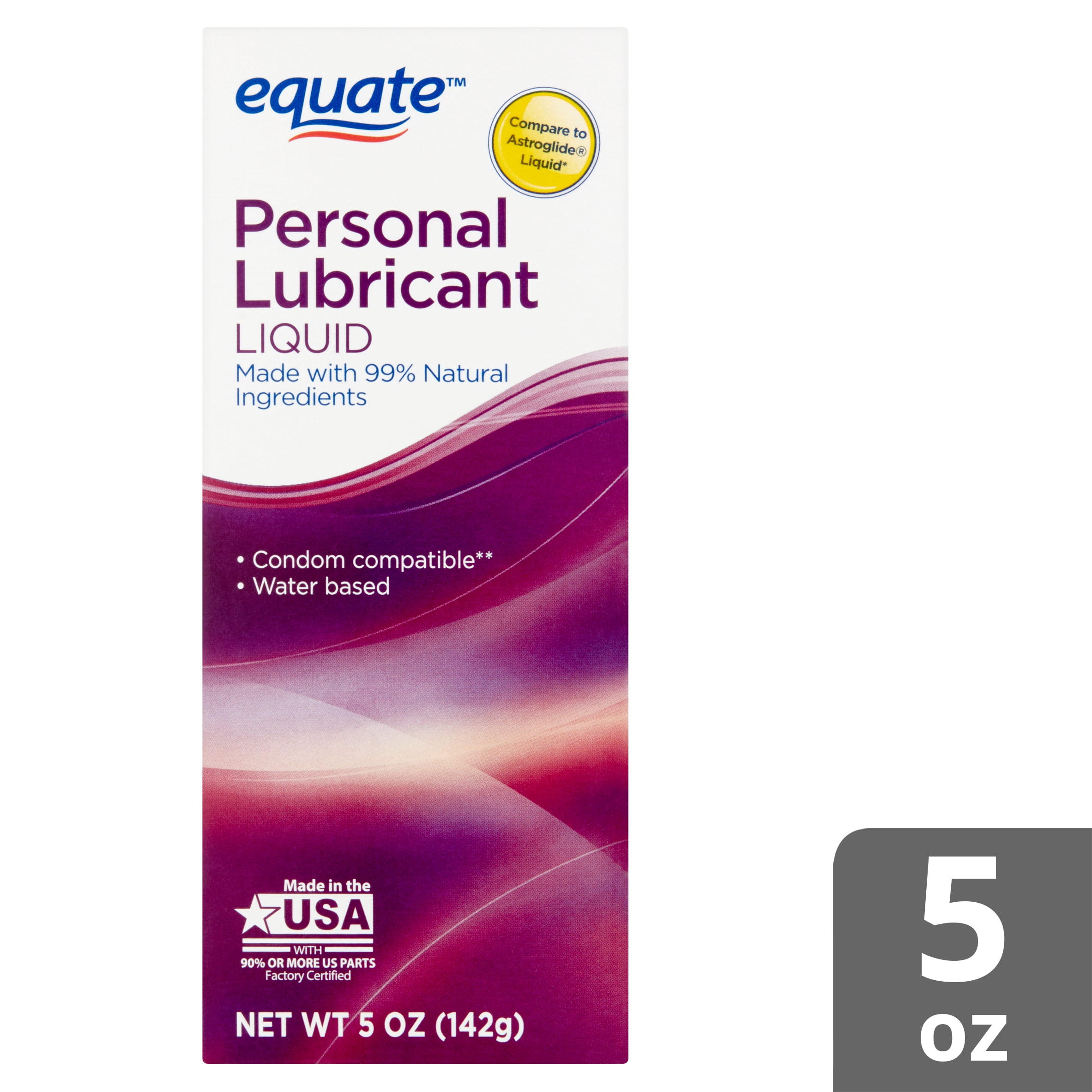 Equate Liquid Personal Lubricant 5 Oz Walmart Com Walmart Com