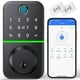 thumbnail image 1 of Cerradura de puerta inteligente con teclado: Cerradura de puerta de entrada sin llave - Cerradura de huella digital para puerta principal - Cerradura electrónica con Bluetooth y control de aplicación, 1 of 5