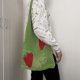 thumbnail image 2 of Bolso informal para mujer, bolso tejido con patrón de fresa estético para mujer y niña Wdftyju Para Estrenar, 2 of 3