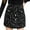 Noir, variante sur Jupe Fendue Taille Haute Jupe en Cuir pour Femmes Lit Simple Lit Mignon Jupes pour Femmes Longueur Midi Femmes Taille Haute Ligne A Tissé à Boutons devant Mini Blanc P