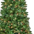 thumbnail image 4 of National Tree Company 6 ft. Pre-Lit Artificial Pencil Slim Christmas Tree, Rowan, Green, Multicolor Lights, Includes Stand, 4 of 4