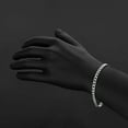 thumbnail image 3 of 5mm Solid .925 Sterling Silver Flat Curb Chain Bracelet, 8 inches, 3 of 7