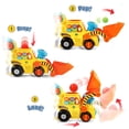 thumbnail image 3 of VTech Pop-a-Balls Push & Pop Bulldozer, Amarillo Vtech VTech, 3 of 9