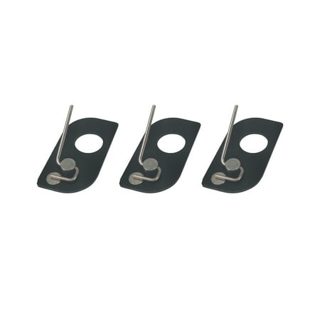 3PCS Left And Right Hand Universal Magnetic Arrow Patch Recurve Bow And Arrow Archery Equipment Competitive Patch(Black)
