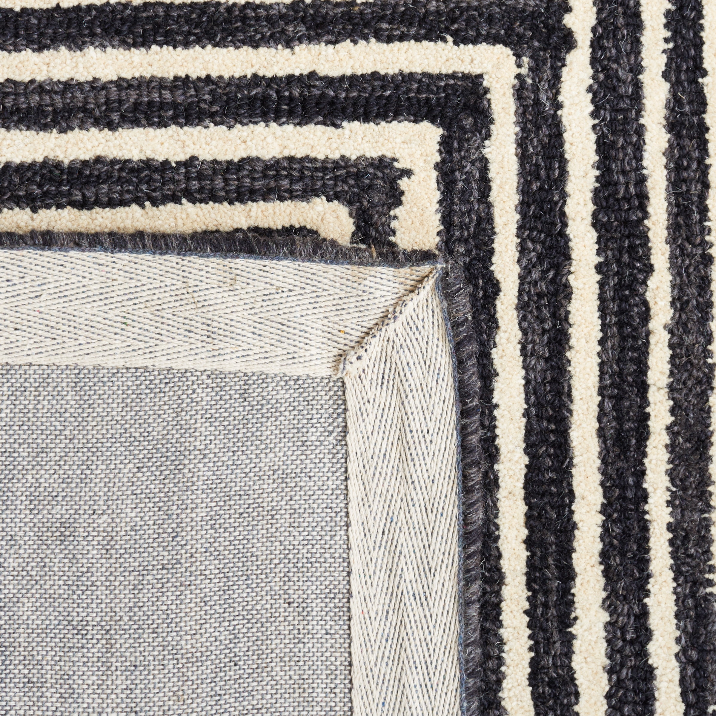 Safavieh Metro Chodak Abstract Runner Rug, Black/Beige, 2'3" x 9'