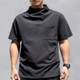 thumbnail image 2 of Men's Casual Short Sleeve T-Shirt Soft Breathable Round Neck Loose Fit Comfortable Daily Wear Tee Top Mens Basic Tee Shirts Summer Vintage T Shirts, 2 of 6