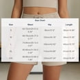 thumbnail image 3 of Running Shorts for Women Drawstring High Waisted Yoga Shorts with Zipper Pockets Plus Size Fashion, 3 of 3