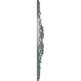 thumbnail image 4 of Ekena Millwork 23 5/8"OD x 3"ID x 2"P Bordeaux Deluxe Ceiling Medallion (Fits Canopies up to 4"), Hand-Painted Silver, 4 of 6