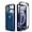 Blue, variant on Compatible with iPhone 12 Case Full Body Clear Design with Built-in Screen Protector Shockproof Anti-Scratch Rugged Phone Case 360 Protective Cover for iPhone 12 6.1 inch, Red