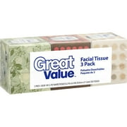 Great Value: Facial Tissues, 3 pk