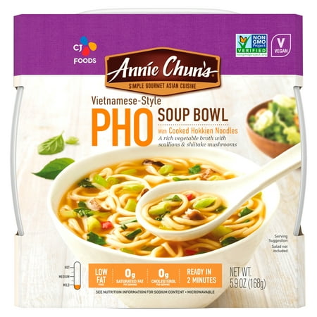 UPC 765667100110 product image for Annie Chun s Vegetable Pho Soup Noodle Bowl  Shelf Stable  5.9 oz | upcitemdb.com