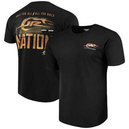 - Dale Earnhardt Jr. Checkered Flag Nation T-Shirt - Black