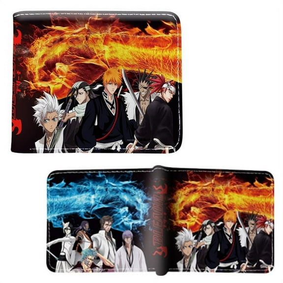 Flame - Bleach 4x5" Bi-Fold Wallet