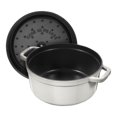 thumbnail image 2 of STAUB La Cocotte Cocotte Ronde en Fonte 5,25 L, Truffe Blanche, 2 of 4