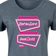 thumbnail image 3 of Barbie The Movie - Barbieland Real World This Way Signs - Women's Any Way Dress, 3 of 5