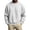 White, variant on WIZUTIZ Men's Waffle Knit Crewneck Sweatshirt Drop Shoulder Oversized Long Sleeve Pullover Top For Fall Winter