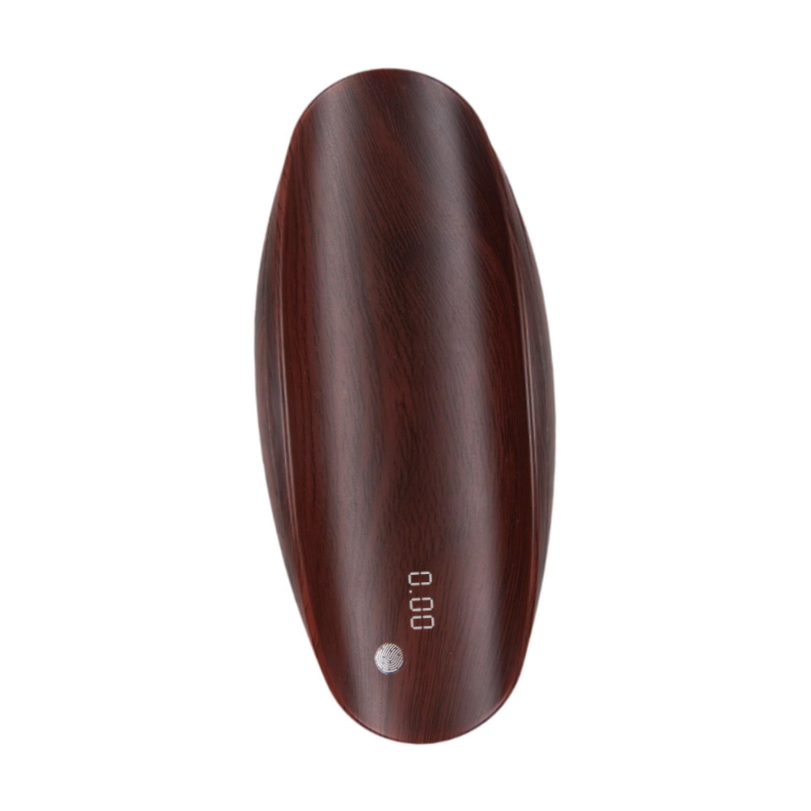 Esquirla Coffee Weighing Scale Wood Electronic Tea Scale Tea Leaves Scale Food Scale Kitchen Scale Digital Scale Grams Tea Room Office Deep Red