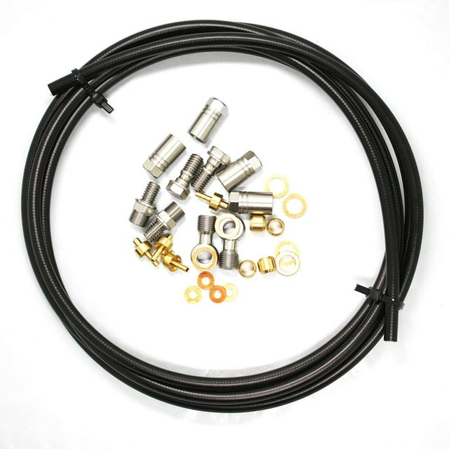Mosiee Hope Tech Disc Brake Hose Bike Brake Lever For Hope Connector Kit Line Tube Length 2 5M For Front Rear Calipers
