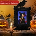 thumbnail image 2 of Modern Home Decor, Halloween Crow Decorative Frame: The Perfect Ornament To A Mysterious Holiday Vibe To Your Home, 2 of 6