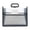 Black, variant on Plastic Expanding File Folder with Handle, Portable Transparent Document Organizer, Briefcase-Style Accordion Case, Mesh Pocket, Heavy Duty Portable File Box for Home, Office, 1 Pcs, 10.23x12.99"