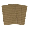 thumbnail image 2 of RITZ Royale Collection 100% Combed Terry Cotton, Kitchen Dish Cloth Set, 3-Pack, Solid, Mocha, 2 of 6