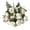 White, variant on Fareti Artificial Peonies Faux Flower Bouquet Fake Peony Flower Arrangements Table Centerpieces for Vase Wedding Party Boho Home Office Decoration
