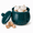 Green, variant on Lethargic Ceramic Garlic Jar with Lid, Breathable Kitchen Storage Jar with Ventilation Holes, 3.7 x 4.5 in, for Garlic Onion Ginger