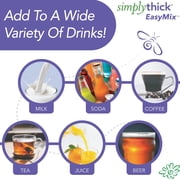 SimplyThick |200 Count of 6g Packets | Gel Thickener for Those with Dysphagia & Swallowing Disorders | IDDSI Level 2 – Mildly Thick, Nectar Consistency