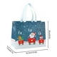 thumbnail image 3 of Bolsa de Regalo Navideña Portátil Plegable de Tela No Tejida Recubierta | Diseños Navideños Festivos | Reutilizable | Plegable y Ahorra Espacio | Multifuncional | Fácil de Transportar | Paquete de 5, 3 of 7