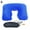 Royal Blue, variant on Walbest 3Pcs/set Inflatable Neck Travel U Pillow Head Rest Cushion/Eye Mask/Earbuds for Holiday Car Flights Sleeping