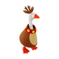thumbnail image 2 of Fmbmuo 7 Inch Magnetic Porch Goose Statue with Outfit Set Key Holder Christmas Figurine Decor 7 Styles Great Gift for Goose Lovers,Brown, 2 of 5