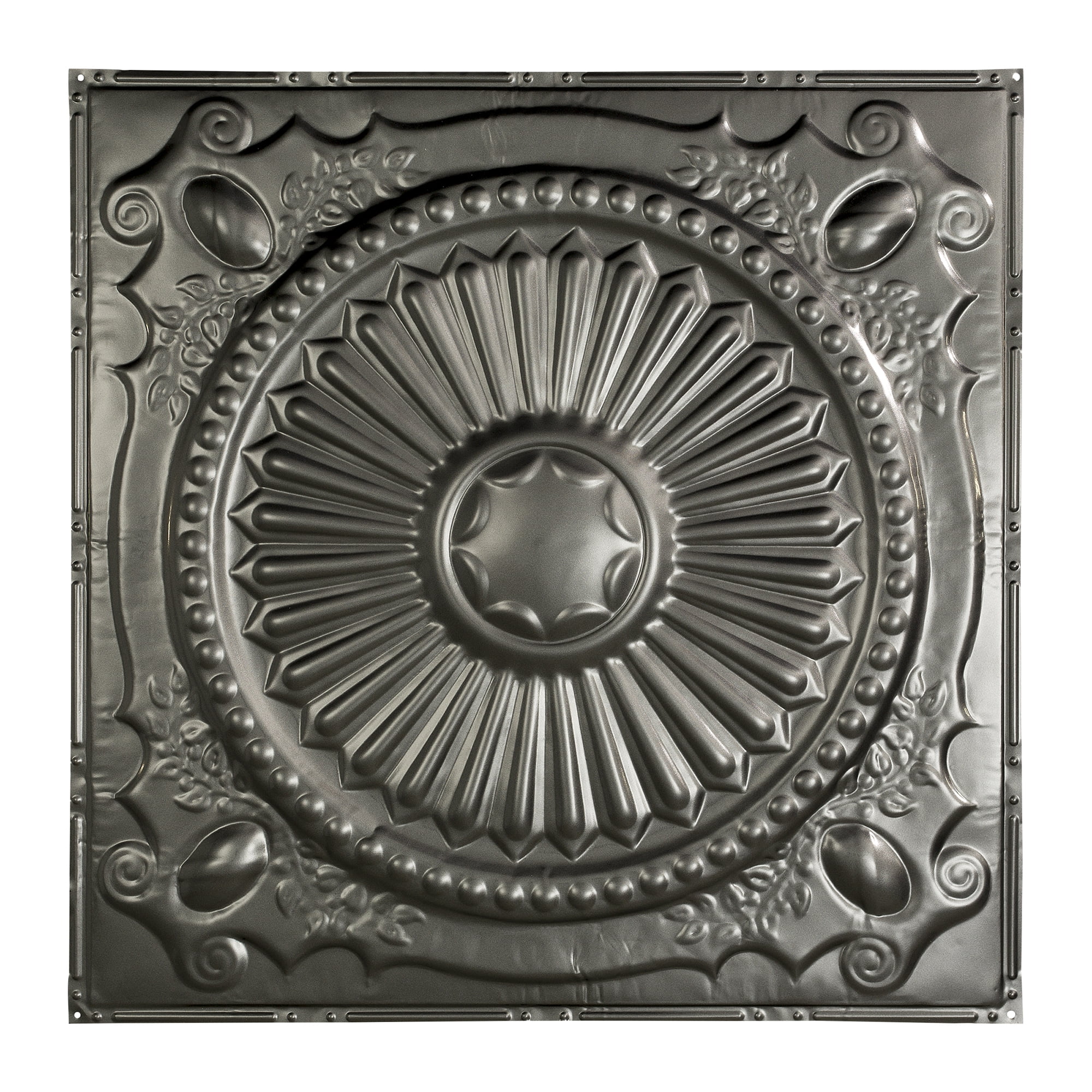 Great Lakes Tin Toronto Argento NailUp Ceiling Tiles Package of Five