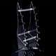 thumbnail image 5 of Moyic Soporte de exhibición de acrílico del color transparente para la durabilidad durable y exquisita del tenedor del arte de los Almacenamiento y organización del hogar, 5 of 6