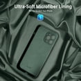 thumbnail image 3 of SUANPOT Compatible with iPhone 16 Pro Case, [Compatible with MagSafe] Silicone Case with[Full Camera Protection],Soft Anti-Scratch Microfiber Lining Inside,Dark Green, 3 of 8