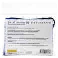 thumbnail image 2 of ChiaoGoo TWIST 2-Inch 3-Inch Shorties Blue Set US-4 - US-8 Stainless Steel Interchangeable Knitting Needles, 2 of 4
